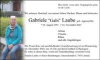 eine Anzeige