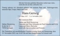 eine Anzeige